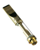 The Kind Pen Metal/Glass Wick Cartridge - Gold Showing Threaded 510 End of Cartridge