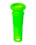 18mm to 14mm Silicone Downstem 1" Green