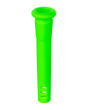 18mm to 14mm Silicone Downstem 3" Green