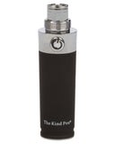 The Kind Pen "Bullet" Concentrate Vaporizer Kit - Black - Showing Battery in a Standing Upright Position