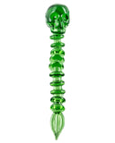 Front view of Green Smokin' Buddies Fatality Dabber.