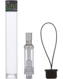 The Kind Pen Wickless Metal/Glass Cartridge - Shown Outside of Carrying Tube