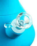 Nucleus Silicone Beaker Water Pipe - Glass Bowl Close Up
