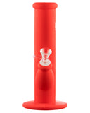 Nucleus 10" Silicone Straight Tube Water Pipe - Front View
