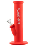 Nucleus 10" Silicone Straight Tube Water Pipe - Left View