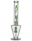 AFM Glass 18" Upside Down Beaker Water Pipe