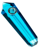 Blue Quartz Crystal Stone Pipe by DankStop