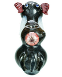 Another front view of Smokin' Buddies Elephant Head Hammer Bubbler.