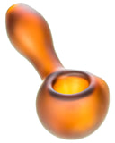 Amber Mini Frosted Spoon Pipe