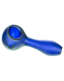 Blue Mini Frosted Spoon Pipe
