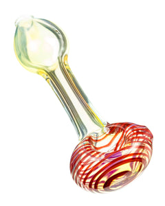 Spiral Face Fumed Mini Spoon Pipe