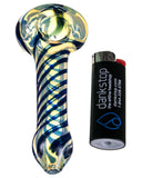 Fumed Glass Hand Pipe