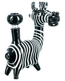 Smokin' Buddies Zak the Zebra Water Pipes Profile View