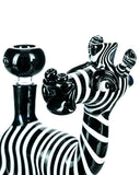 Smokin' Buddies Zak the Zebra Water Pipes Face View