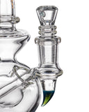 Diamond Glass "Rigception" Showerhead Perc Incycler Bowl Closeup