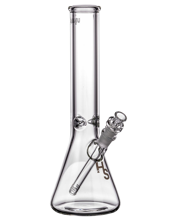 Higher Standards Heavy Duty Beaker Water Pipe - Thick Glass Detail