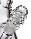 Higher Standards Heavy Duty Beaker Water Pipe - View of Thick Glass Bowl