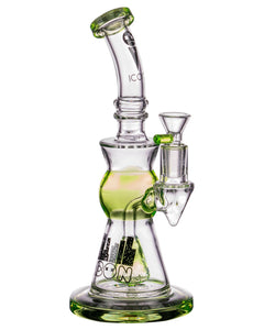 Icon Slyme Accented Cone Perc Water Pipe - Purple
