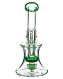 Hourglass Dab Rig With Colored Accents