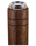 Marley Natural Walnut Wood Accented Beaker Water Pipe