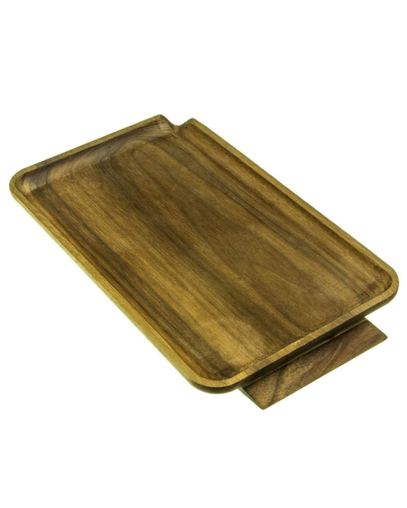 small wooden rolling tray