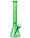 Nucleus 13" Full Color Beaker Water Pipe - Green