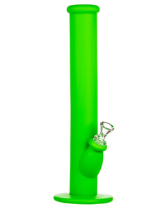 Nucleus 14" Silicone Straight Tube Water Pipe - Variety of Colors