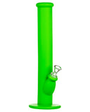 Nucleus 14" Silicone Straight Tube Water Pipe - Green