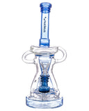 Nucleus Bent Neck Tubular Incycler - Blue, Front Detailed View