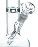 Nucleus Clear Glass Buoy Base Water Pipe - Clear Glass Bowl