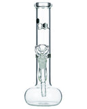 Nucleus Clear Glass Buoy Base Water Pipe - Front View