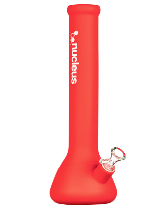 Nucleus Silicone Beaker Water Pipe - Red