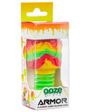 Ooze Armor Silicone Bowl and Mouthpiece Rasta