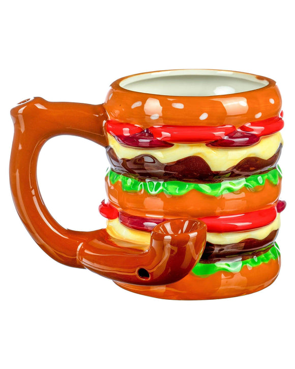 Double Cheeseburger Pipe Mug