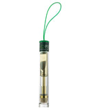 The Kind Pen Metal/Glass Wick Cartridge - Gold Shown in Carrying Tube with Strap