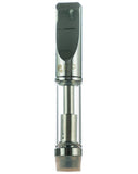 The Kind Pen Metal/Glass Wick Cartridge - Silver Shown in Upright Position