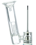 The Kind Pen Storm E-Nail Bubbler - Showing Mouthpiece and Dabber