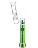 The Kind Pen Storm E-Nail Bubbler - Green Shown in an Upright Position