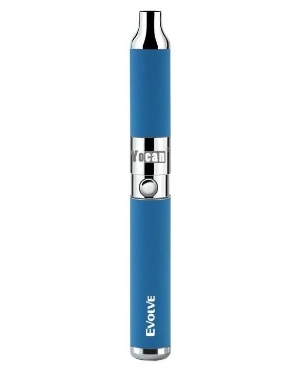 Yocan Evolve Vaporizer Pen - Blue Standing Upright
